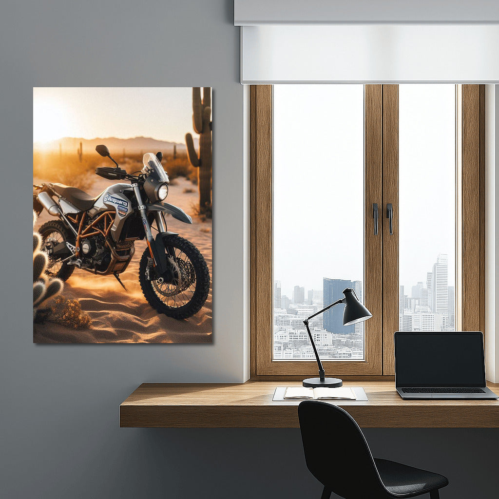 Freedom on Wheels: Husqvarna in the Desert