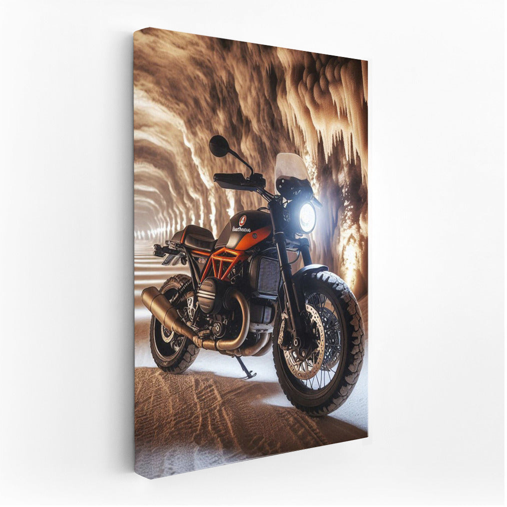 Husqvarna in the Heart of the Salt Caves: Dynamics and Style