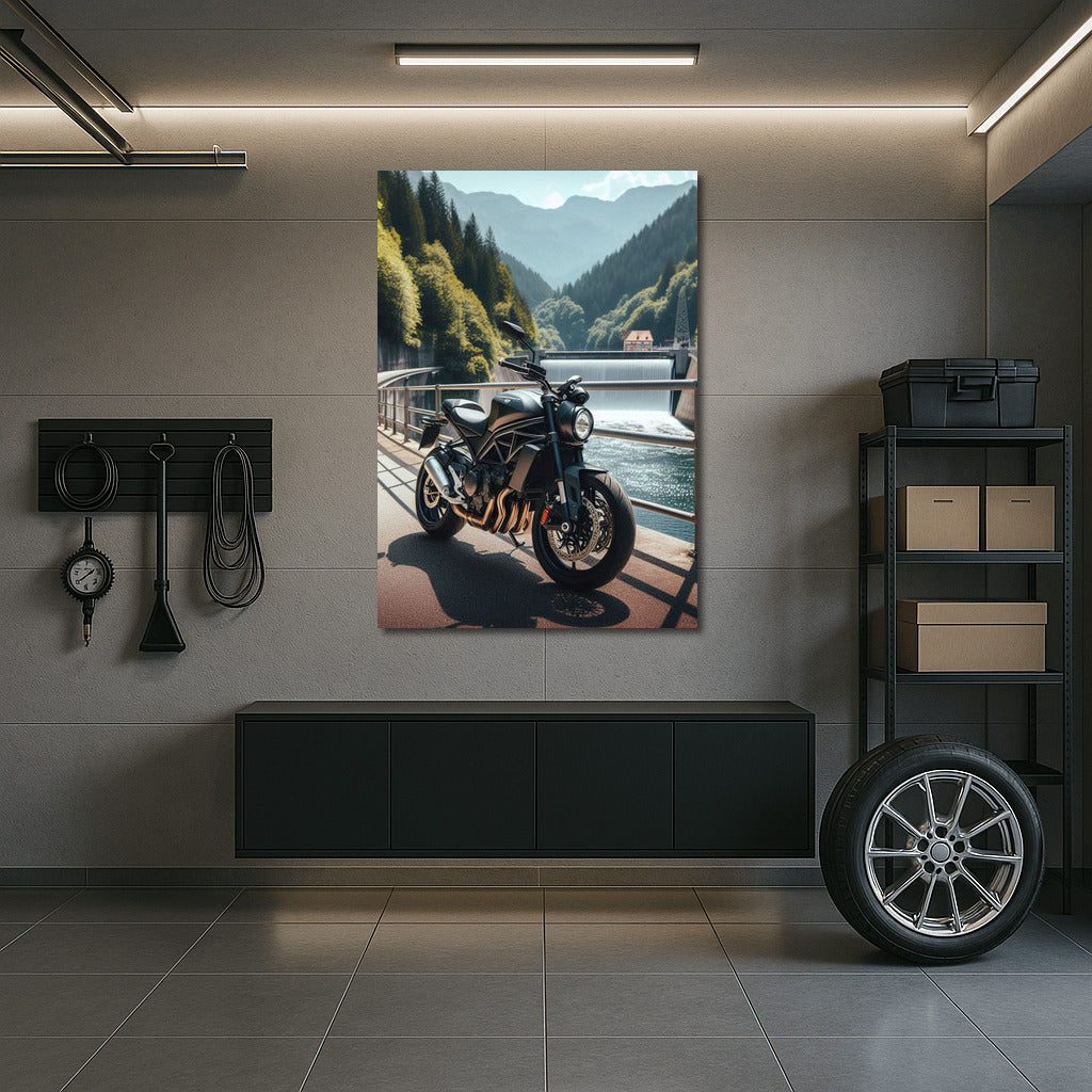 Speed and Nature: Husqvarna on the Dam