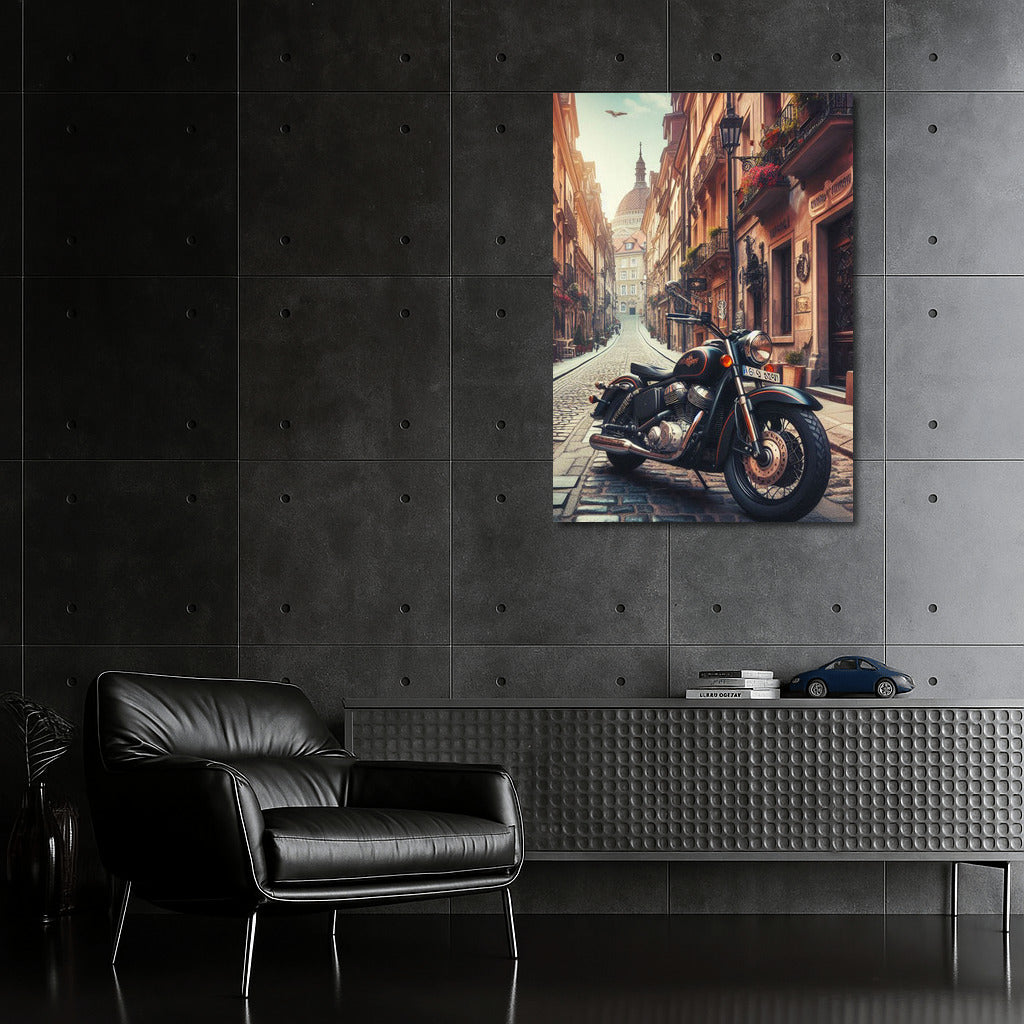 Freedom on an Indian Motorcycle in the Heart of Europe