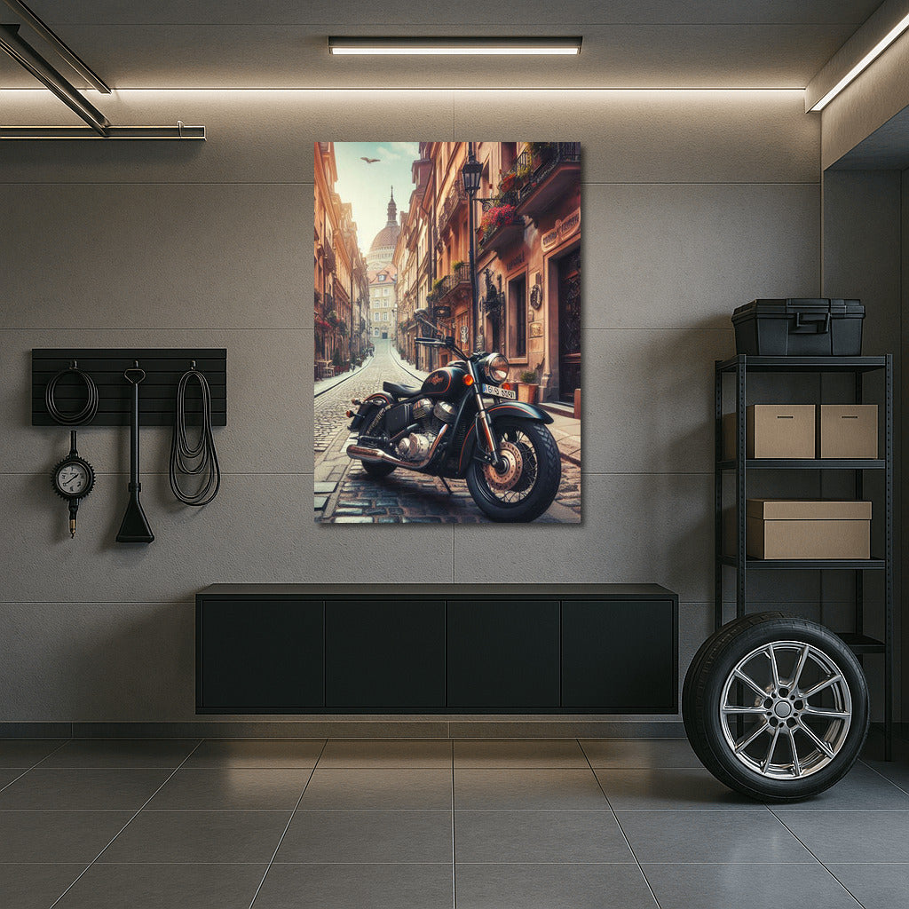 Freedom on an Indian Motorcycle in the Heart of Europe