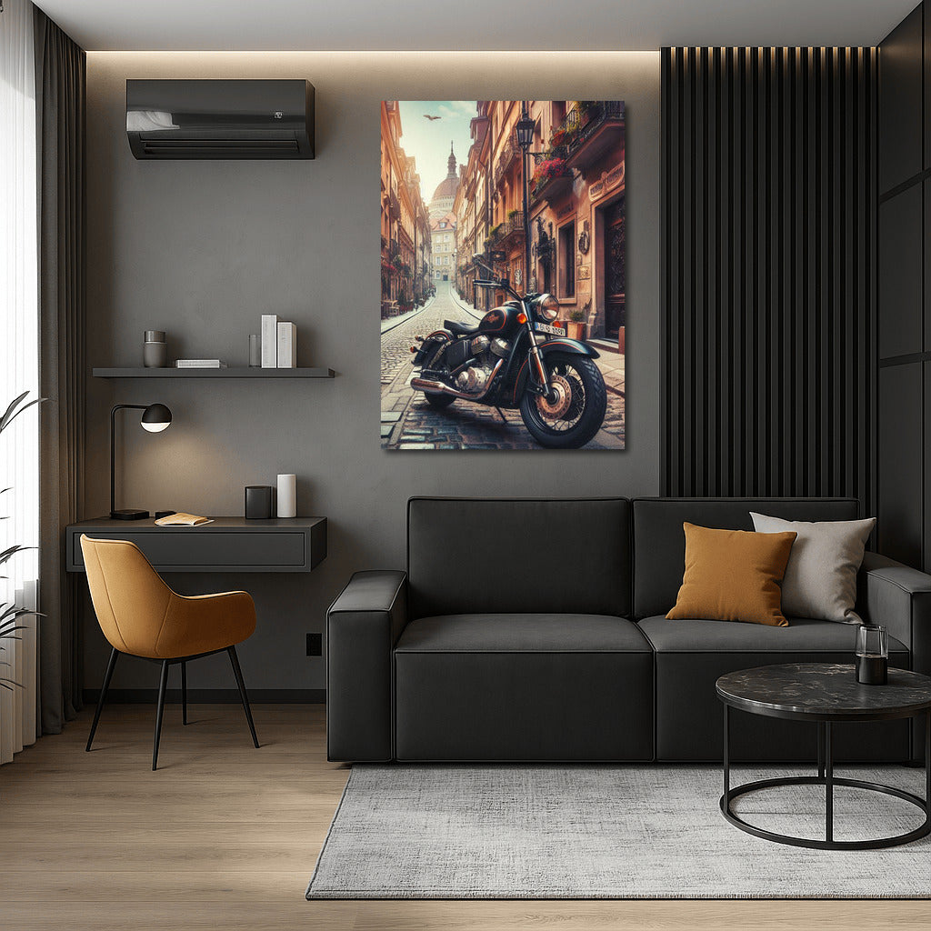 Freedom on an Indian Motorcycle in the Heart of Europe