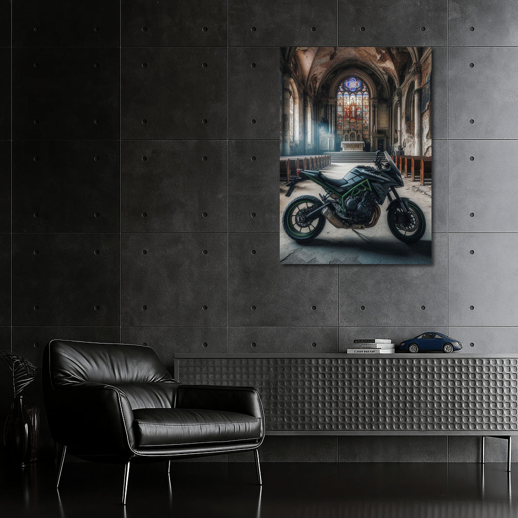 Speed and Mysticism: Kawasaki in the Abandoned Church