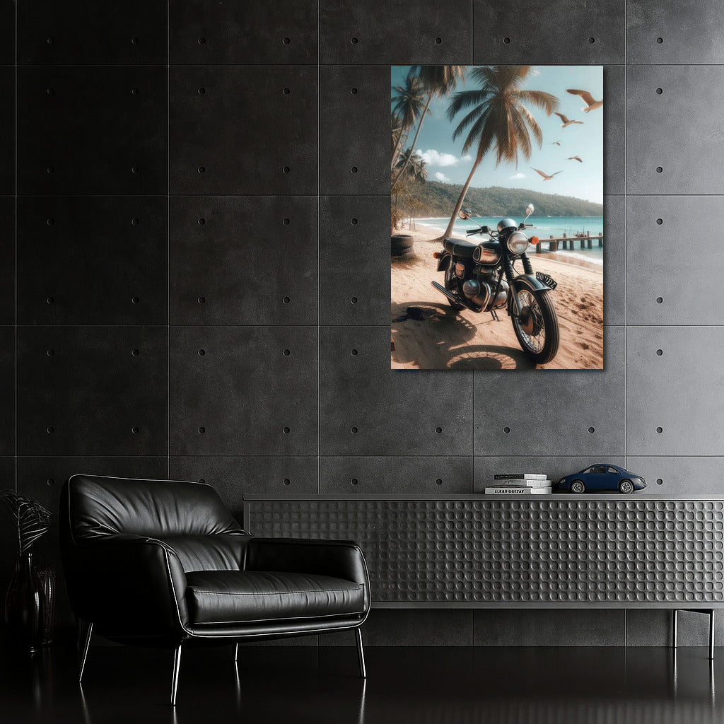 Freedom on the Beach: Moto Guzzi and the Sea