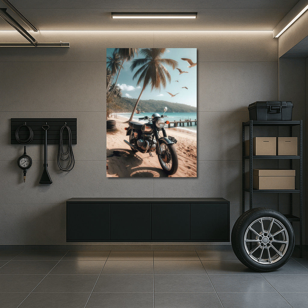 Freedom on the Beach: Moto Guzzi and the Sea