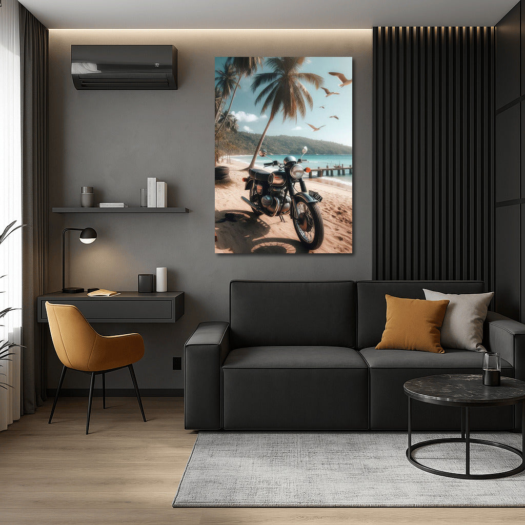 Freedom on the Beach: Moto Guzzi and the Sea