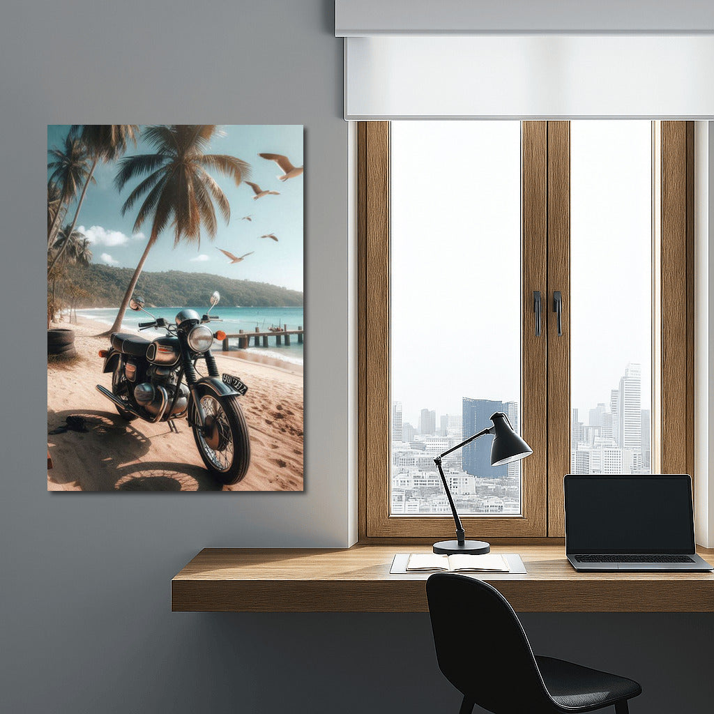 Freedom on the Beach: Moto Guzzi and the Sea