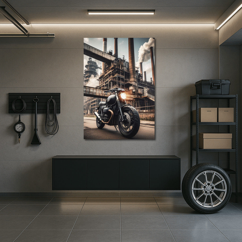 Freedom on Moto Guzzi: Industrial Symphony