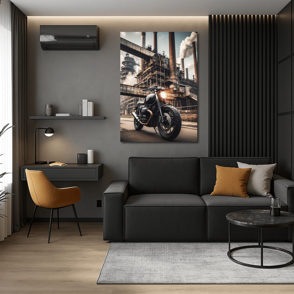 Freedom on Moto Guzzi: Industrial Symphony