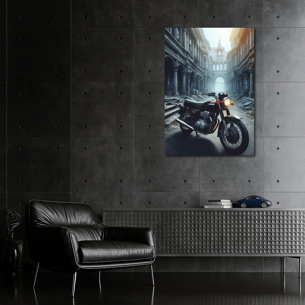 Suzuki in Mystical Ghost Town: A Landscape for Adventurers