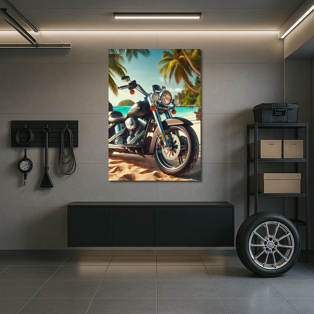 Harley Davidson: Freedom on a Tropical Beach