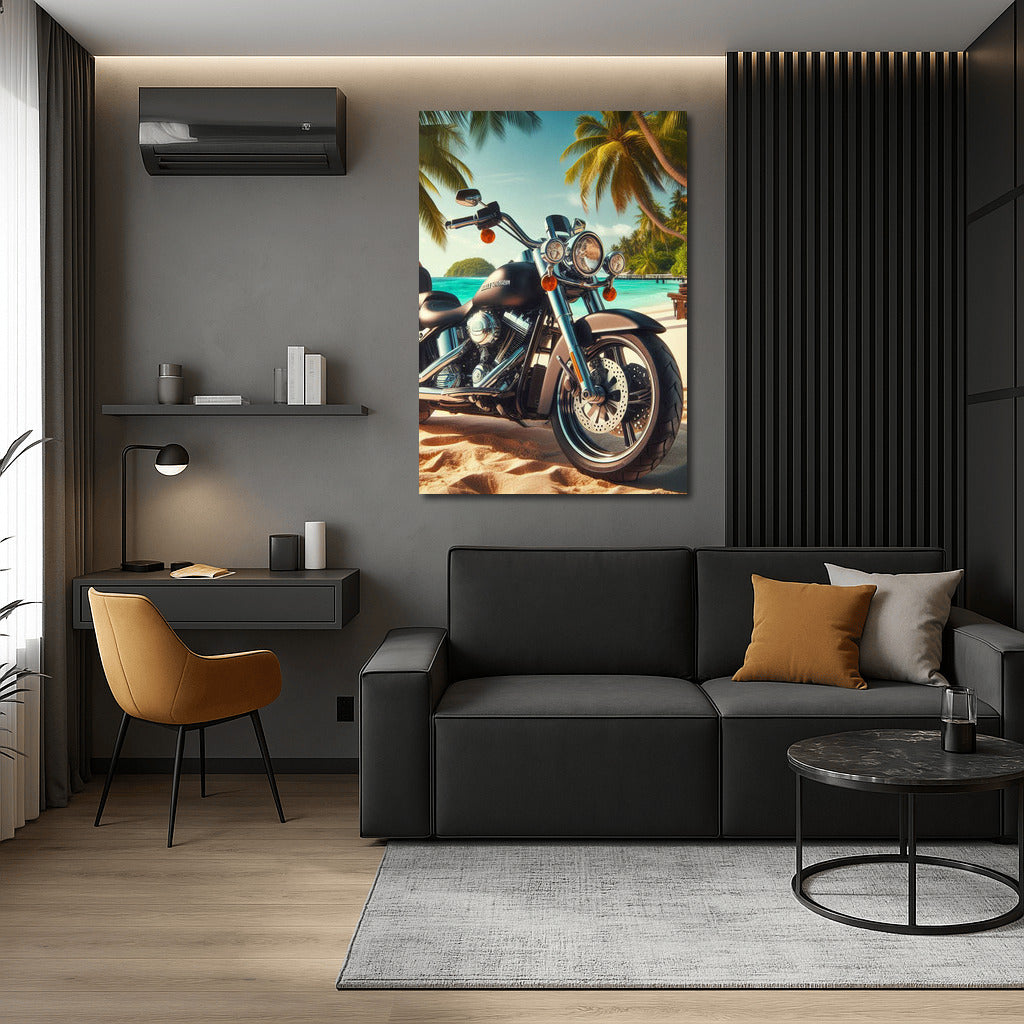 Harley Davidson: Freedom on a Tropical Beach