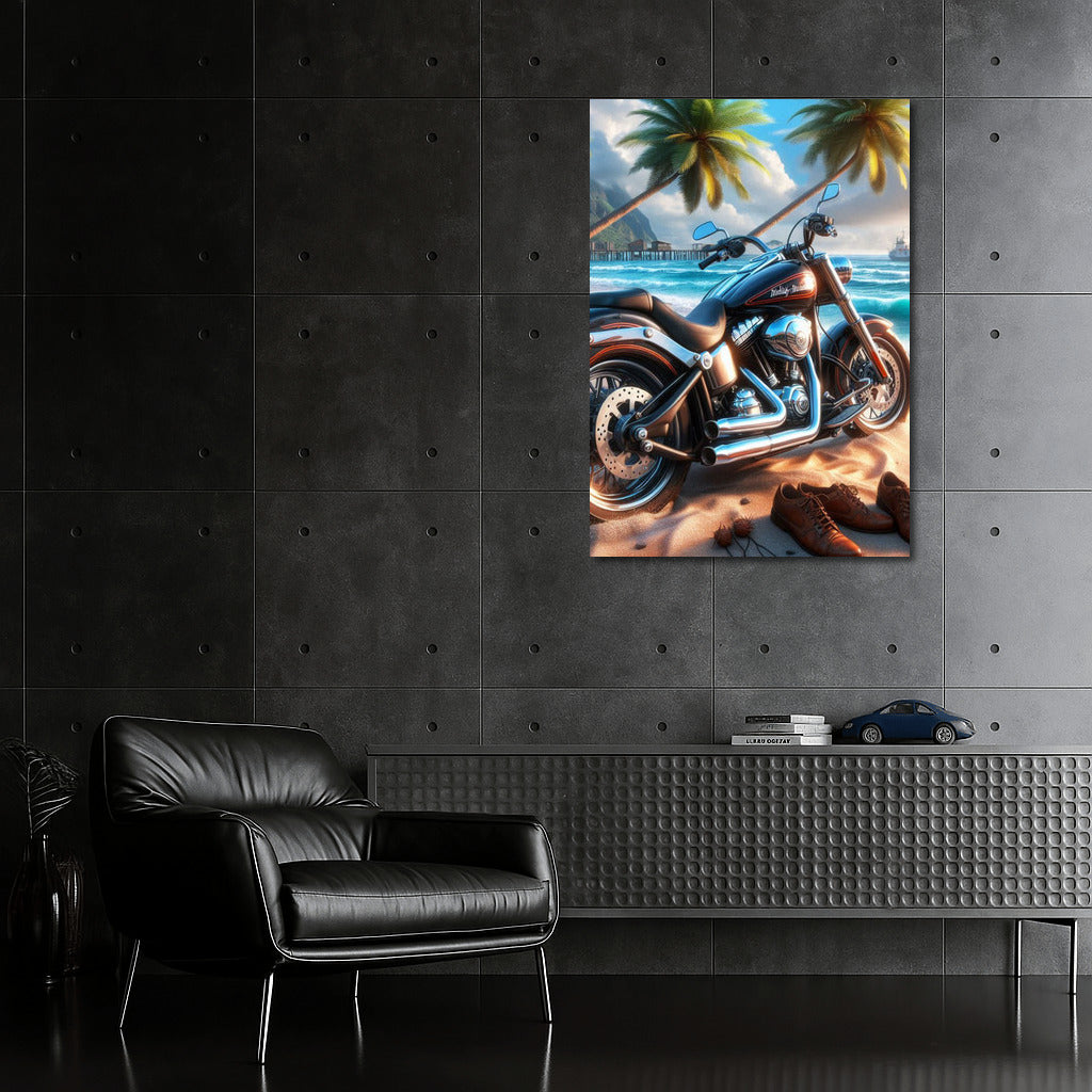 Harley Davidson: Freedom on a Tropical Beach