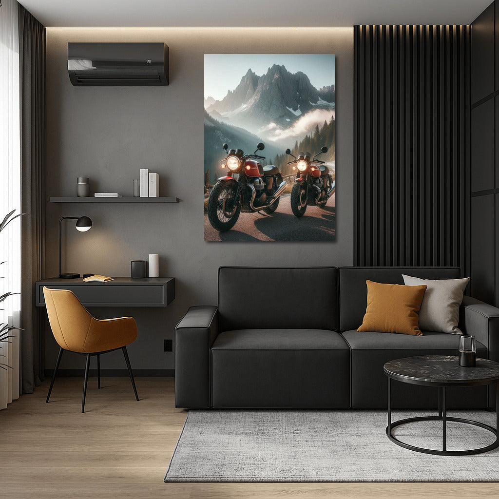 Moto Guzzi Dynamics on the Mountain Road