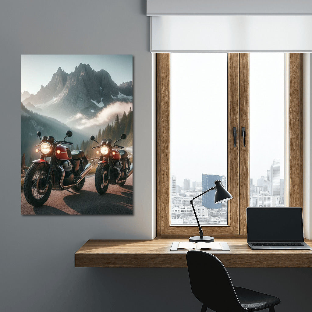 Moto Guzzi Dynamics on the Mountain Road