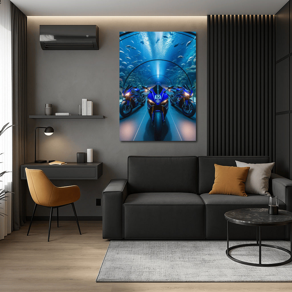 Yamaha Speed Underwater Tunnel: Motorcycle Adventure