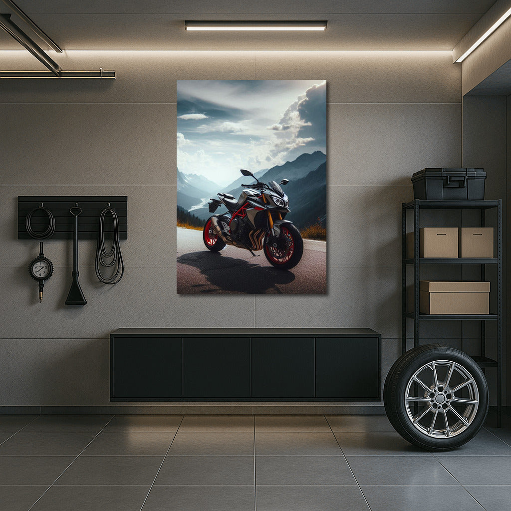 Mountain Rebel: Freedom on Naked Bike