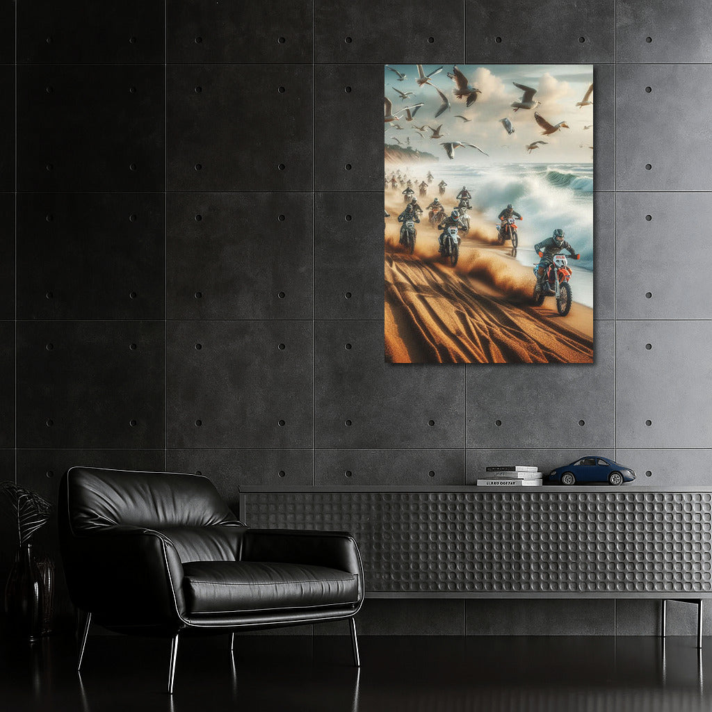 Adrenaline on the Beach: Off Road Bikes and Waves