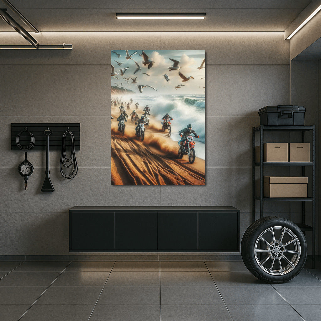 Adrenaline on the Beach: Off Road Bikes and Waves