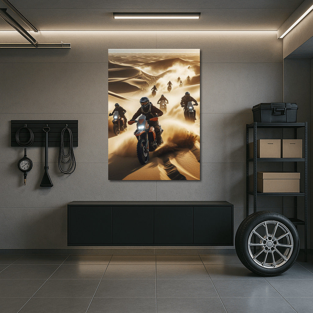 Desert Roar: Motorcycles in Pursuit of Freedom