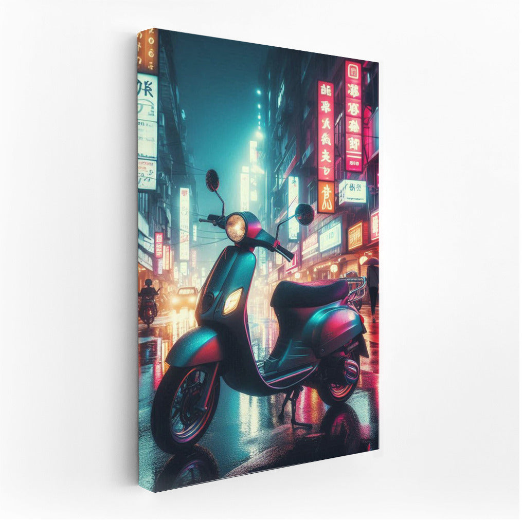 Night Scooter: Dynamics of City Streets