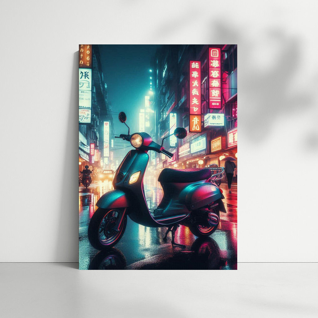 Night Scooter: Dynamics of City Streets