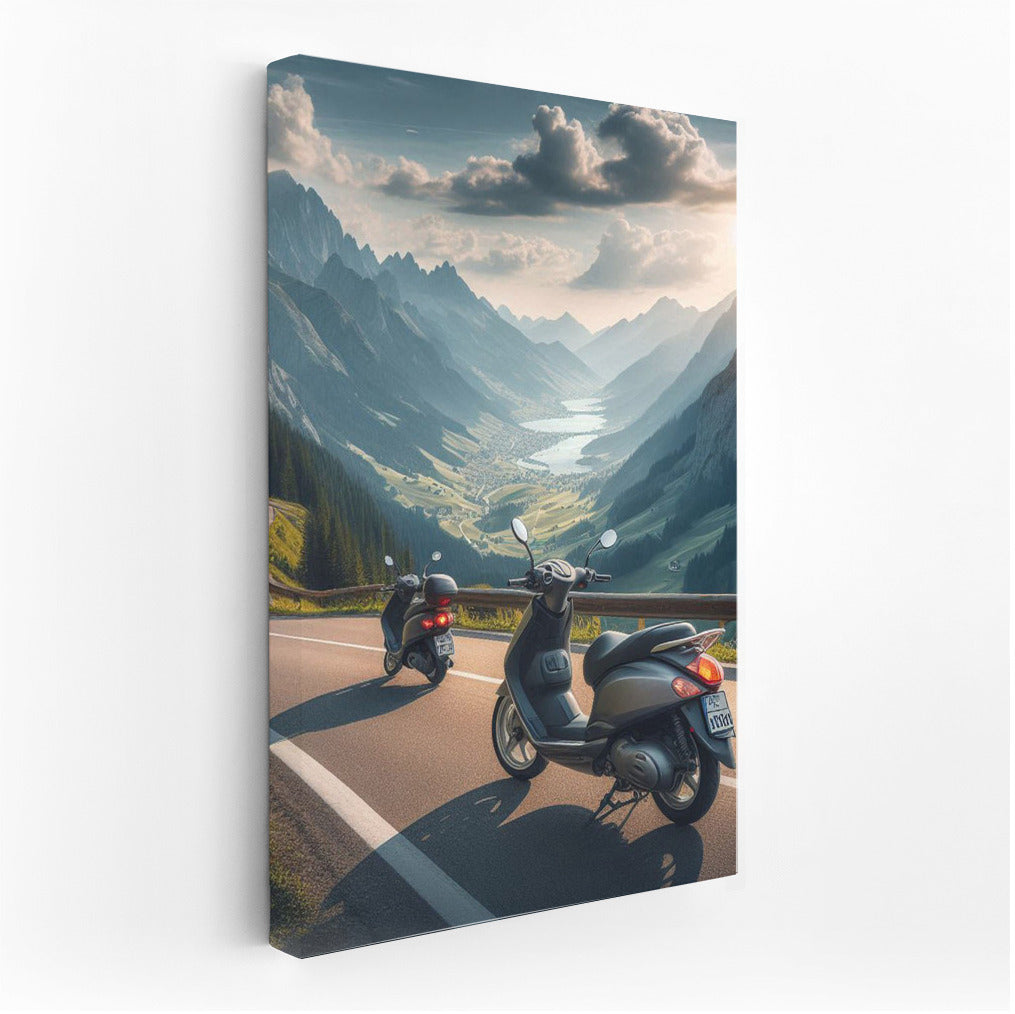 Serpentine Scooters: Road to the Mountains