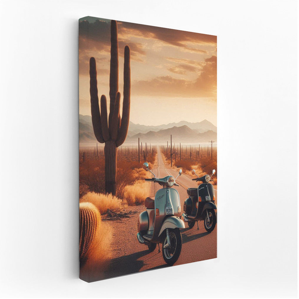 Scooters on the Freedom Road: A Journey Among Cacti and Horizons