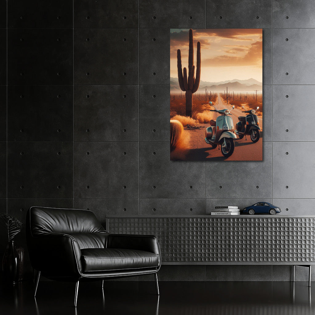 Scooters on the Freedom Road: A Journey Among Cacti and Horizons