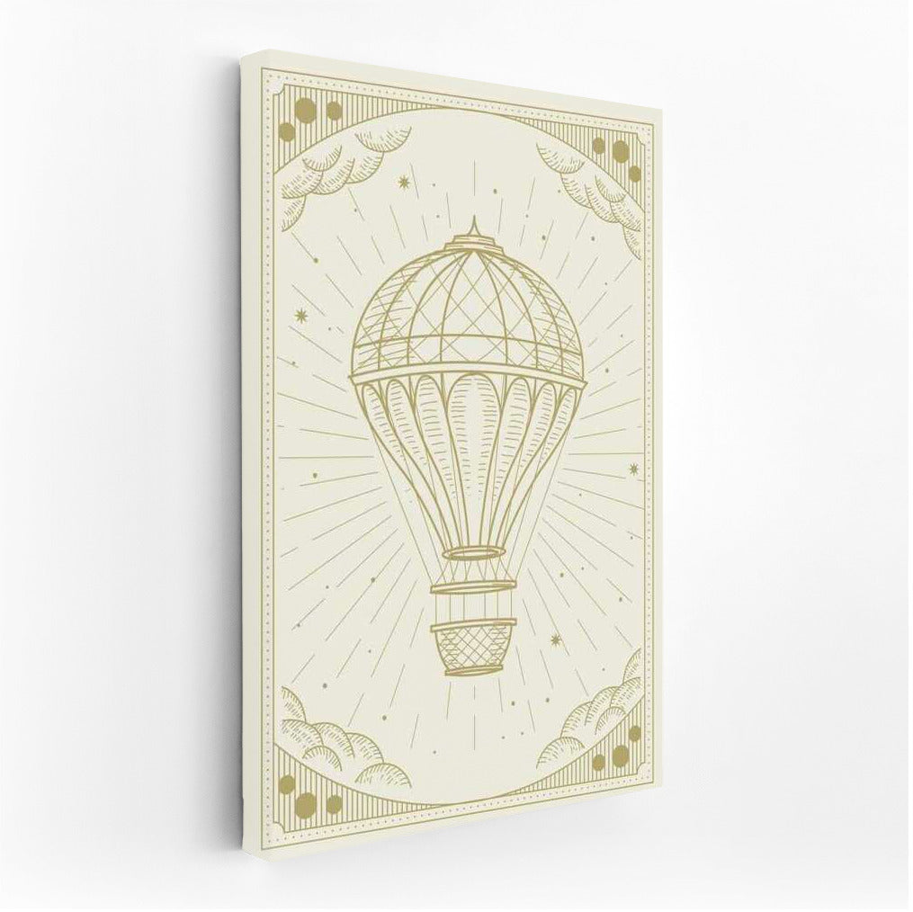 Vintage Hot Air Balloon: The Romance of Flight and Adventure