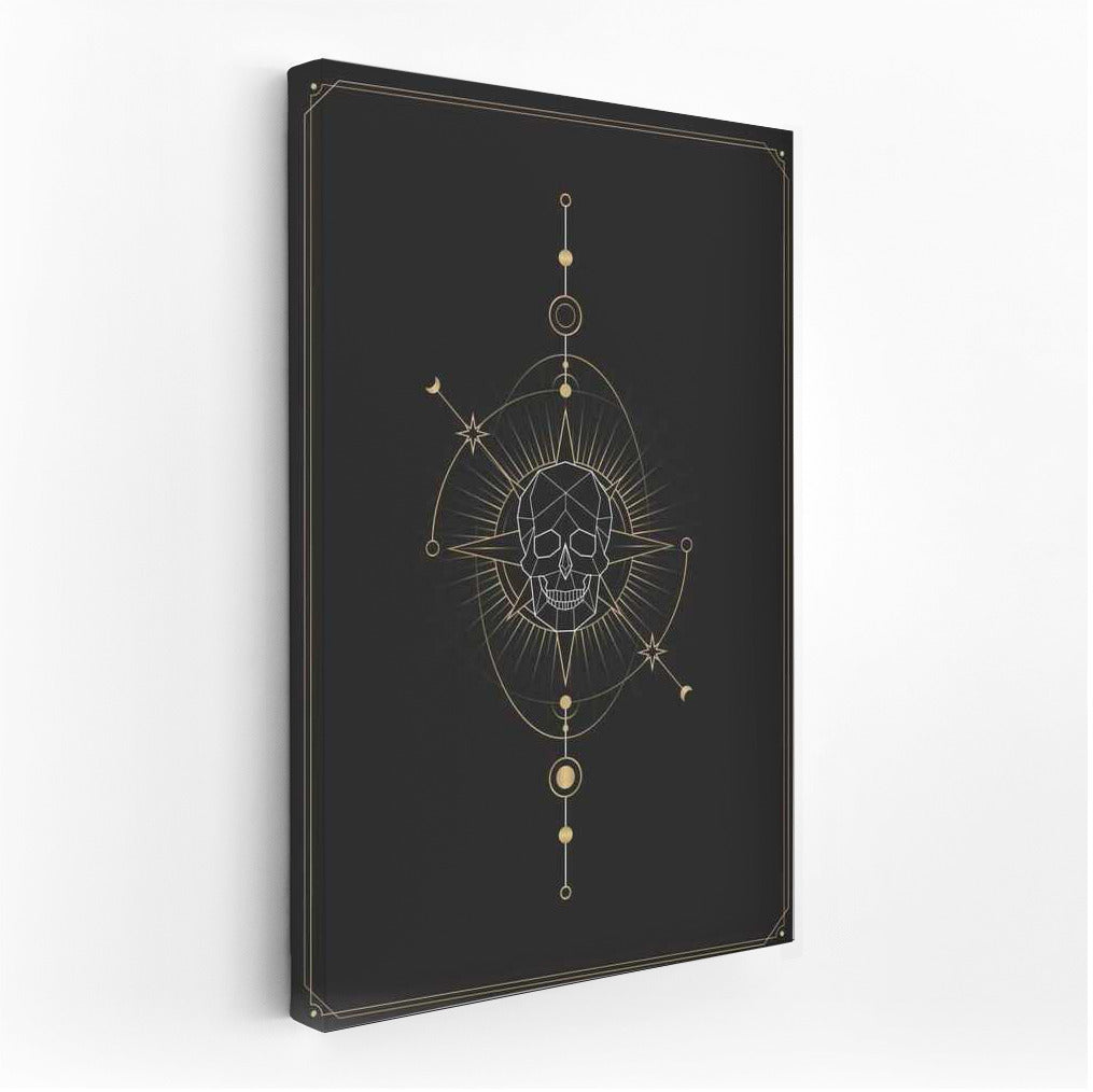 The Secret of the Skull: Astrological Silhouette for a Mysterious Interior