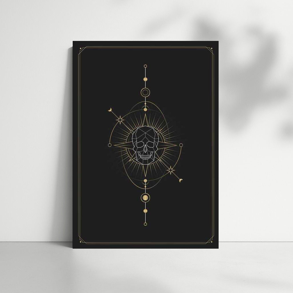 The Secret of the Skull: Astrological Silhouette for a Mysterious Interior