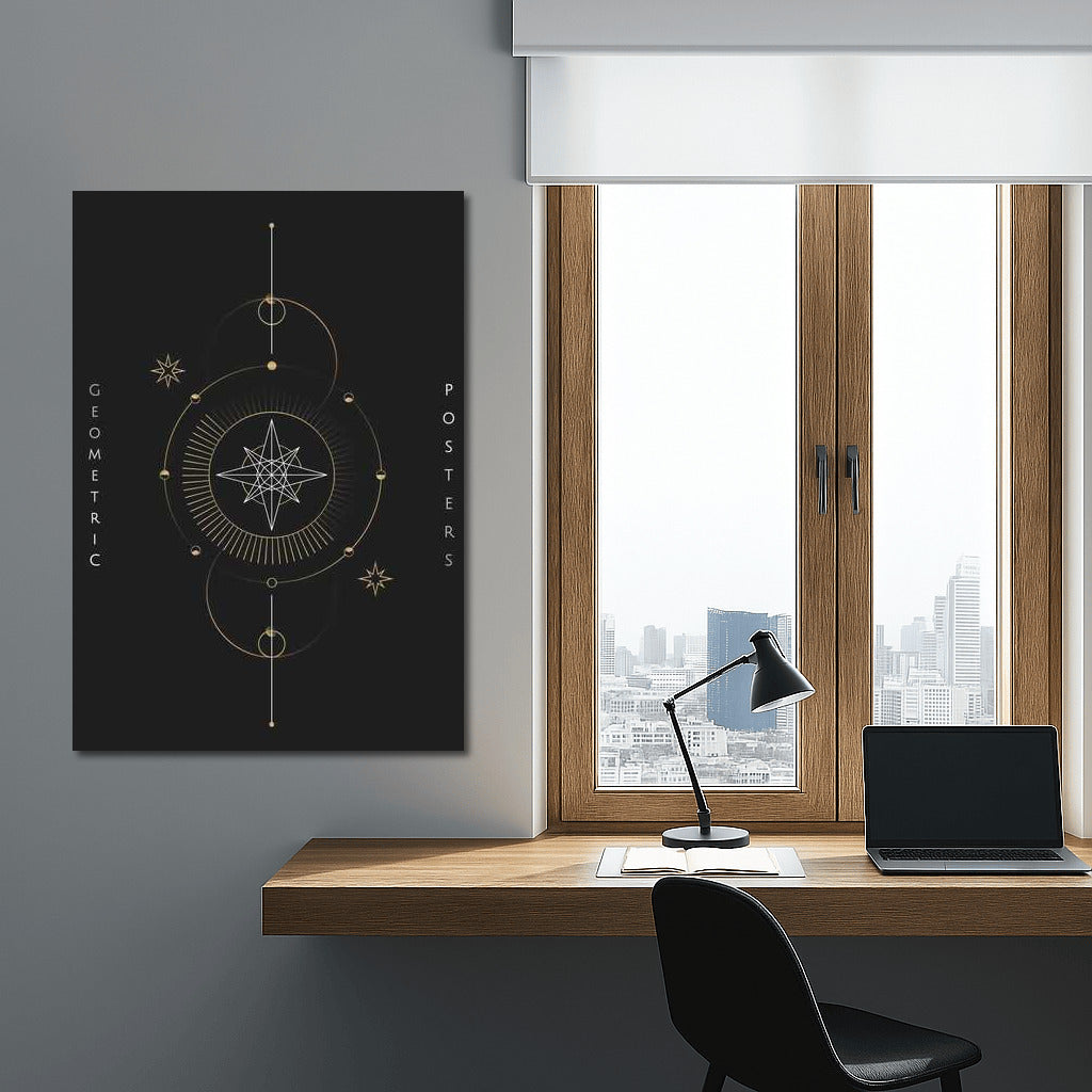 Elegant Geometry: Starry Abstraction for Interior