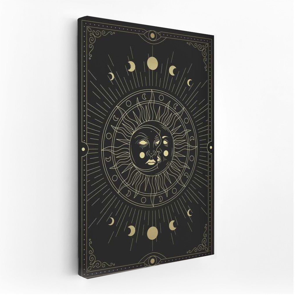 Cosmic Dance: Sun and Moon in Interior Magic