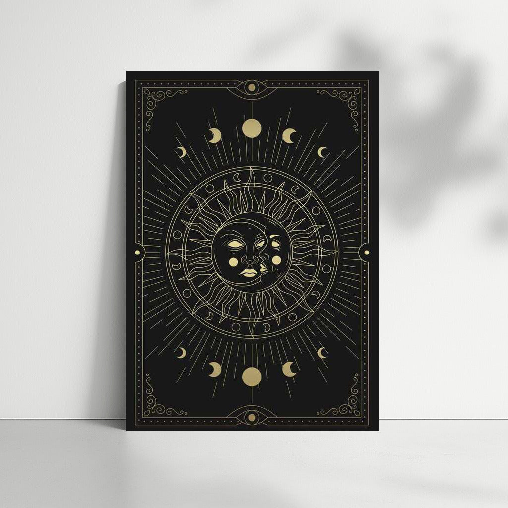 Cosmic Dance: Sun and Moon in Interior Magic