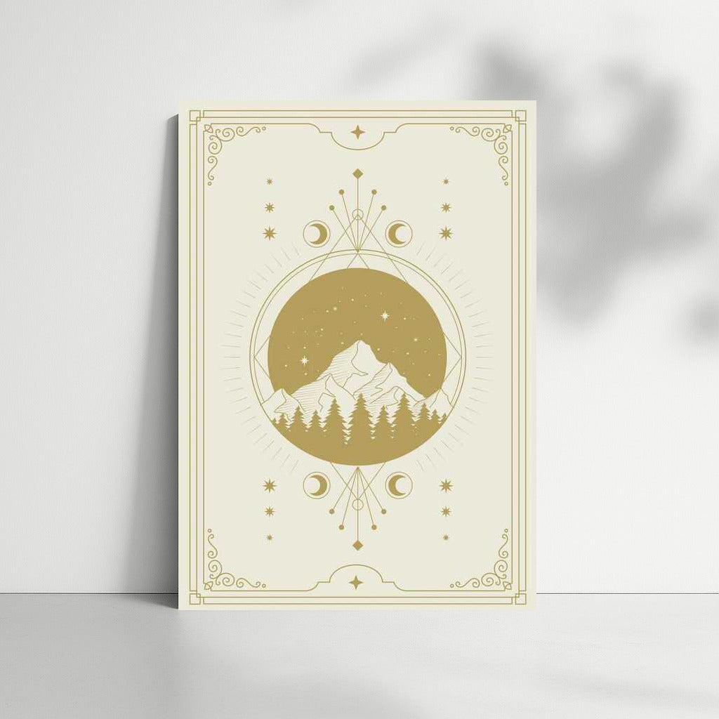 Star Symphony of Mountains: A Magical Landscape for Inspiration and Tranquility
