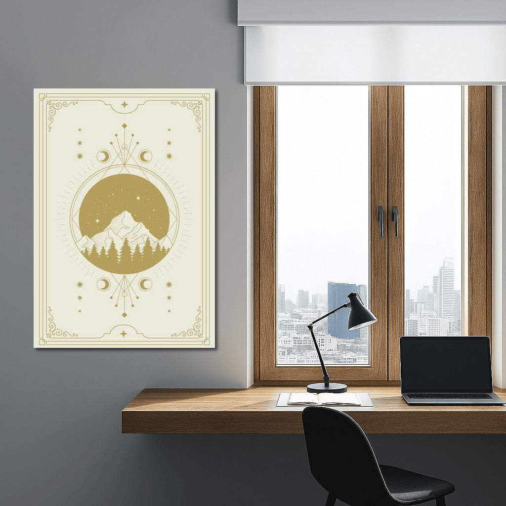 Star Symphony of Mountains: A Magical Landscape for Inspiration and Tranquility