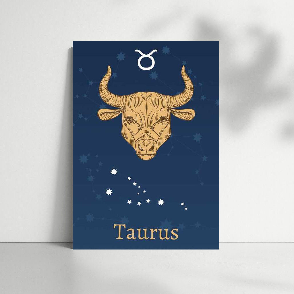Mystical Taurus: Starry Charm of the Cosmos on Your Wall