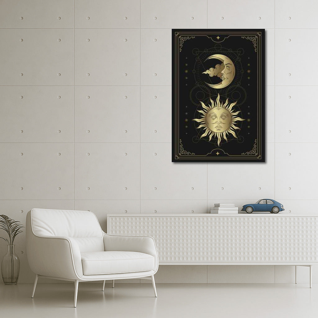Golden Sun and Mysterious Moon: Exquisite Interior Details