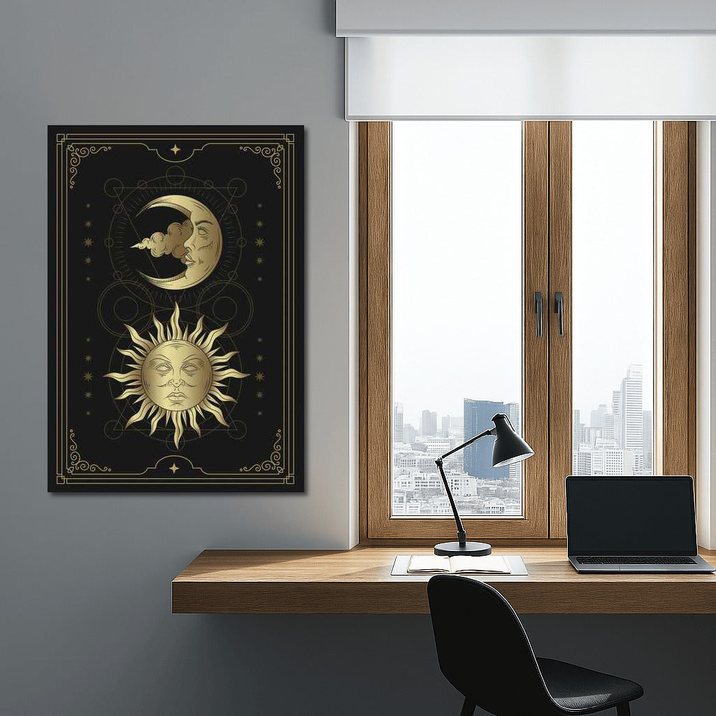 Golden Sun and Mysterious Moon: Exquisite Interior Details