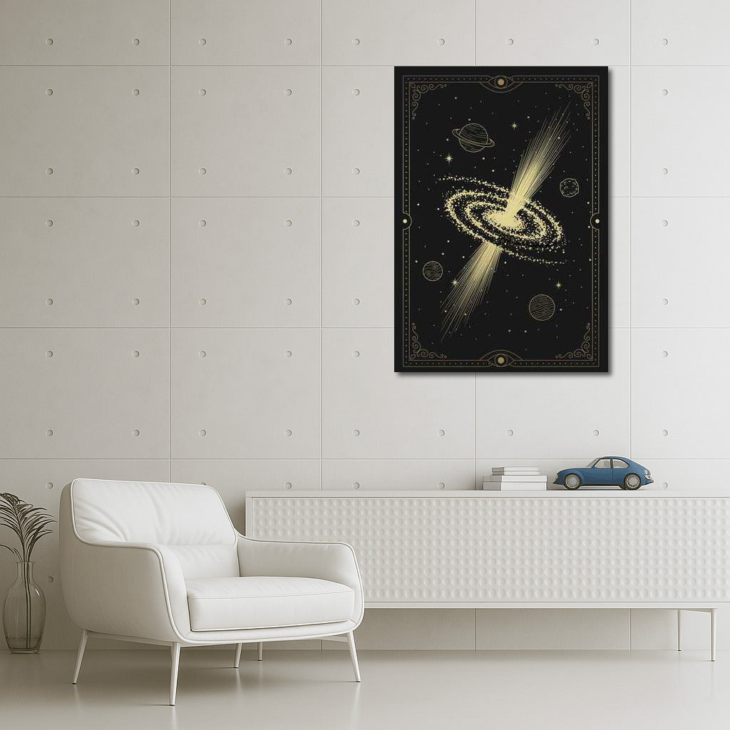 Galaxy Flash: Cosmic Magic on Your Wall
