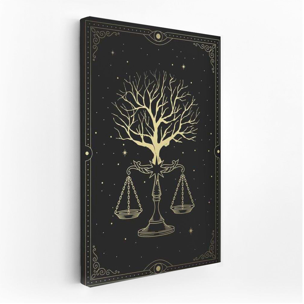 Golden Tree of Balance: Dance of Stars and Libra for Interior