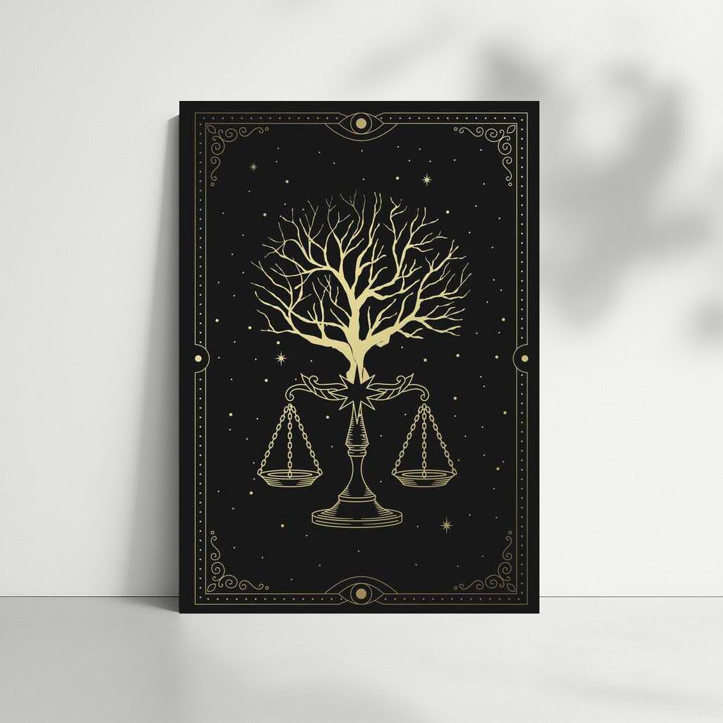 Golden Tree of Balance: Dance of Stars and Libra for Interior