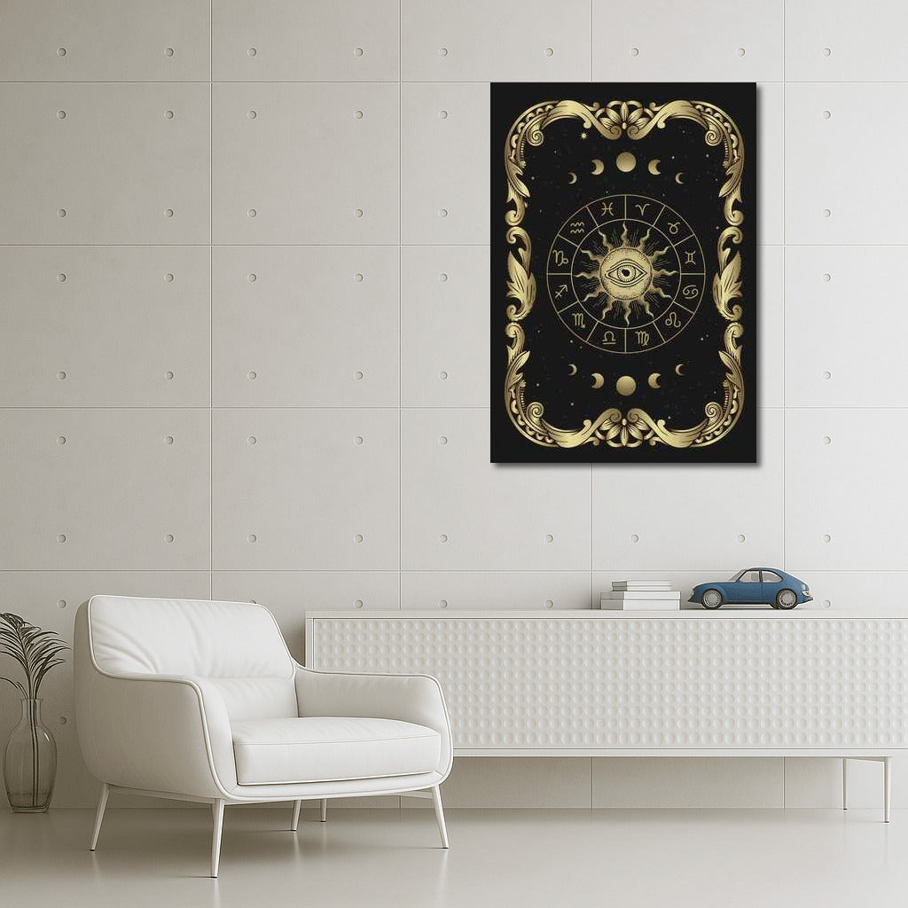 All-Seeing Eye of the Cosmos: Astrological Portal of Mysteries
