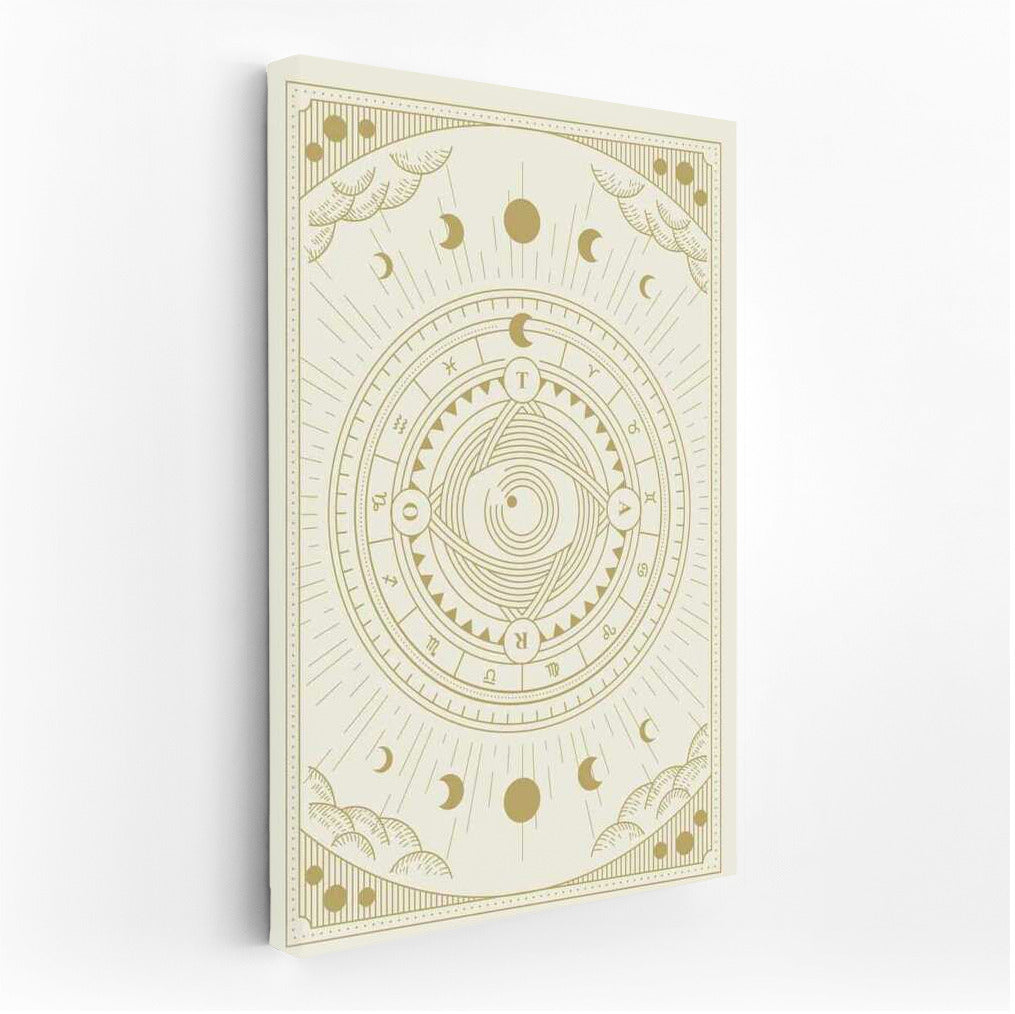 Mystical Symphony of Moons and Symbols: Interior Decoration