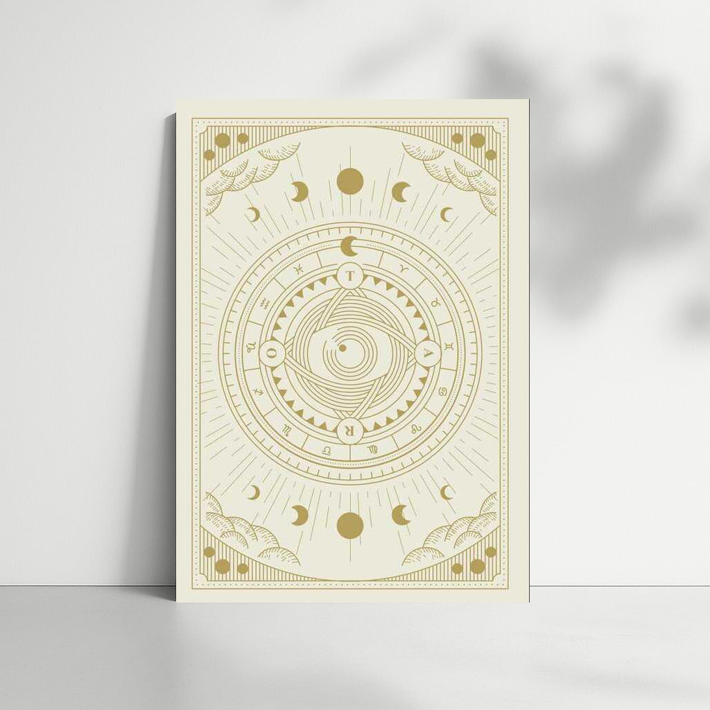 Mystical Symphony of Moons and Symbols: Interior Decoration
