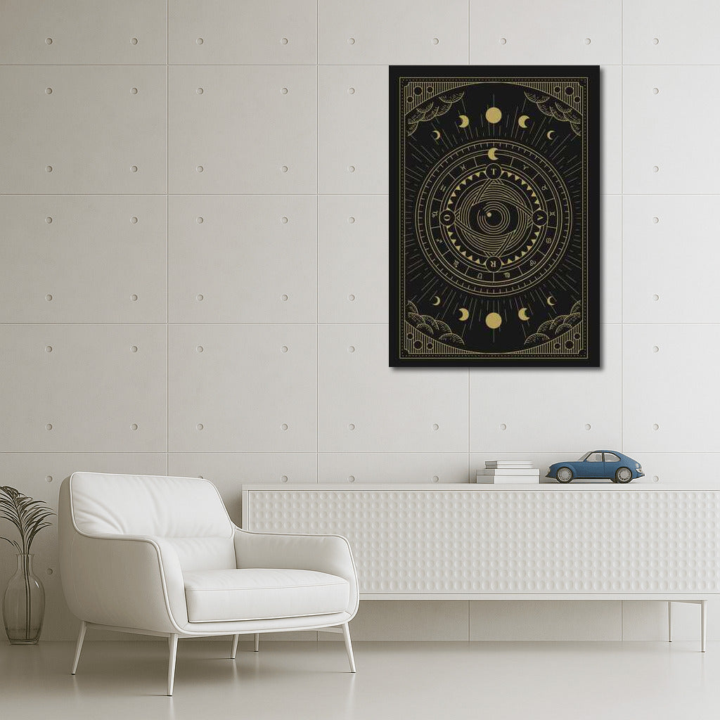 Cosmic Symphony of the Moon Phases: Mysterious Harmony for Dreamers