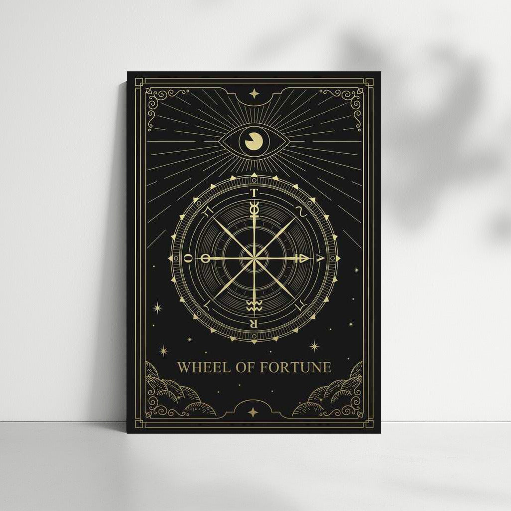 Wheel of Fortune: Symbol of Change and Luck in Wall Decor
