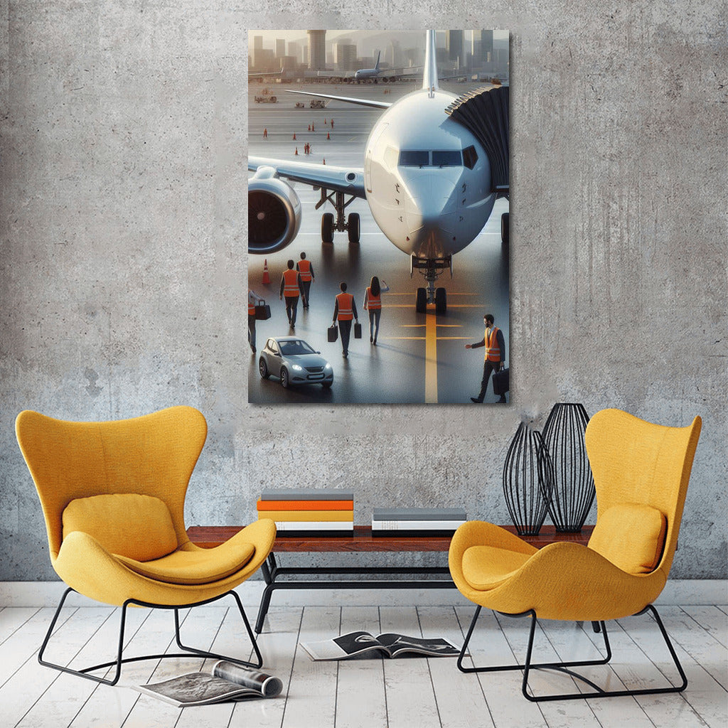 Dream Runway: Airplane at the Airport