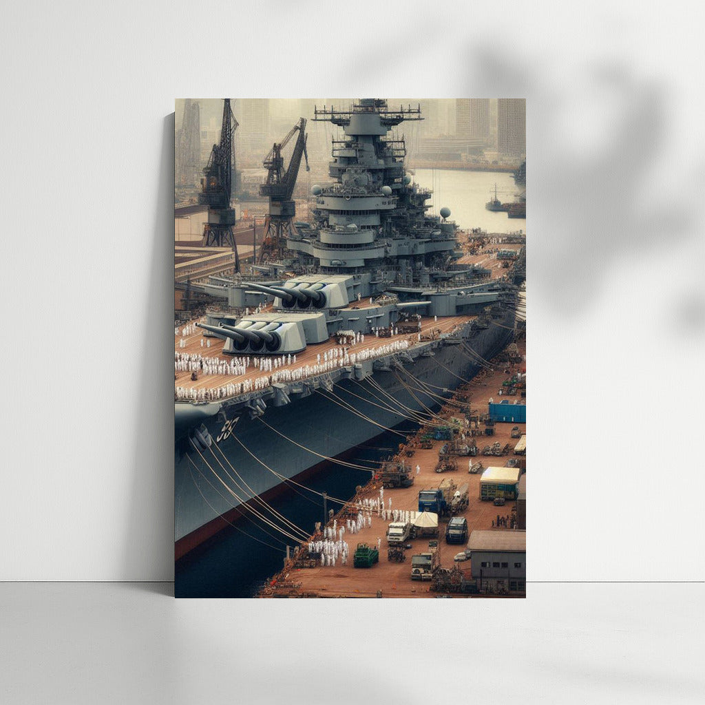 Battleship in Port: Power and History of Battleships Harbor 2